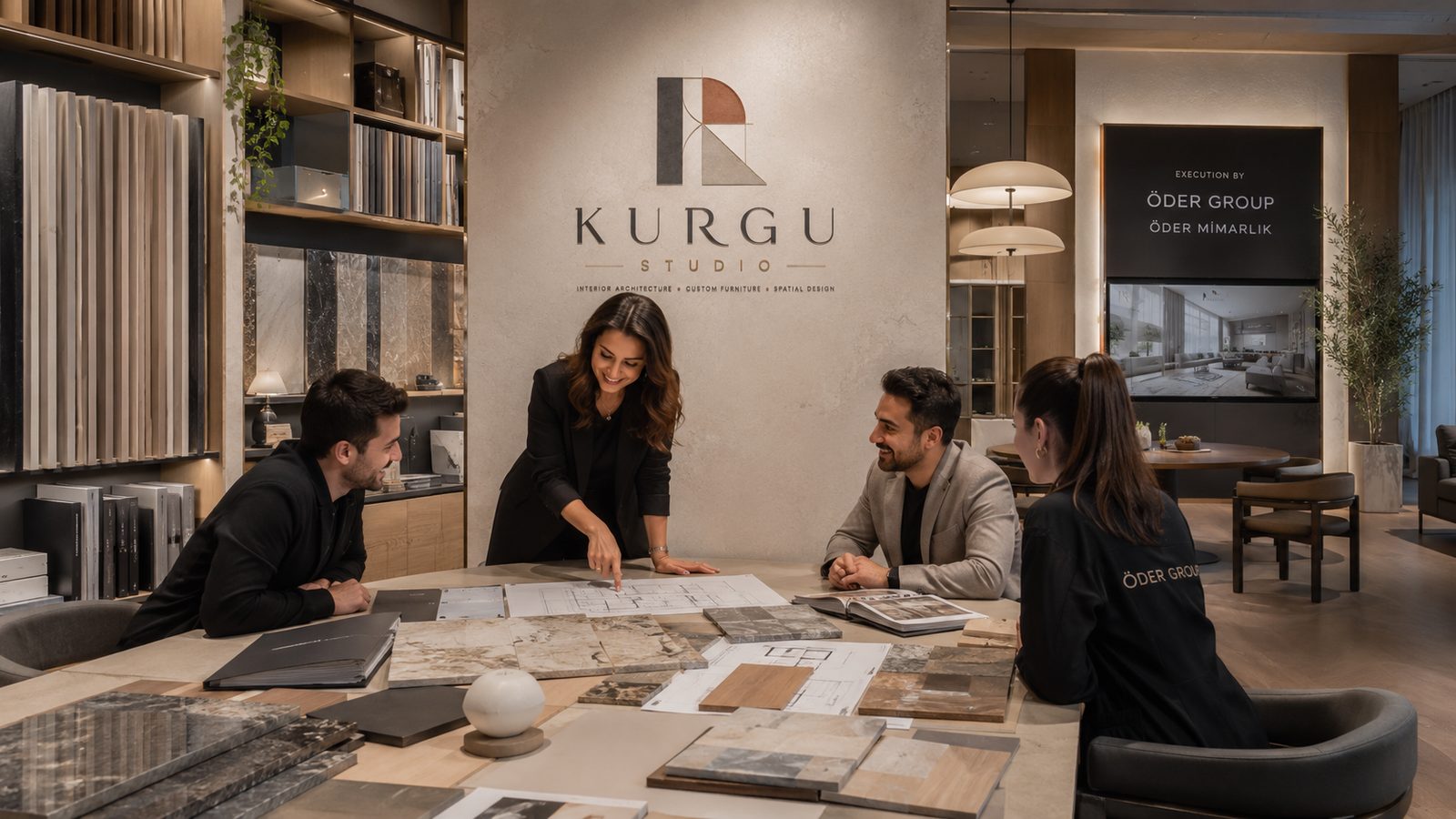 İç Dekorasyon ve Mekân Tasarımı — Öder Group uygulama görseli