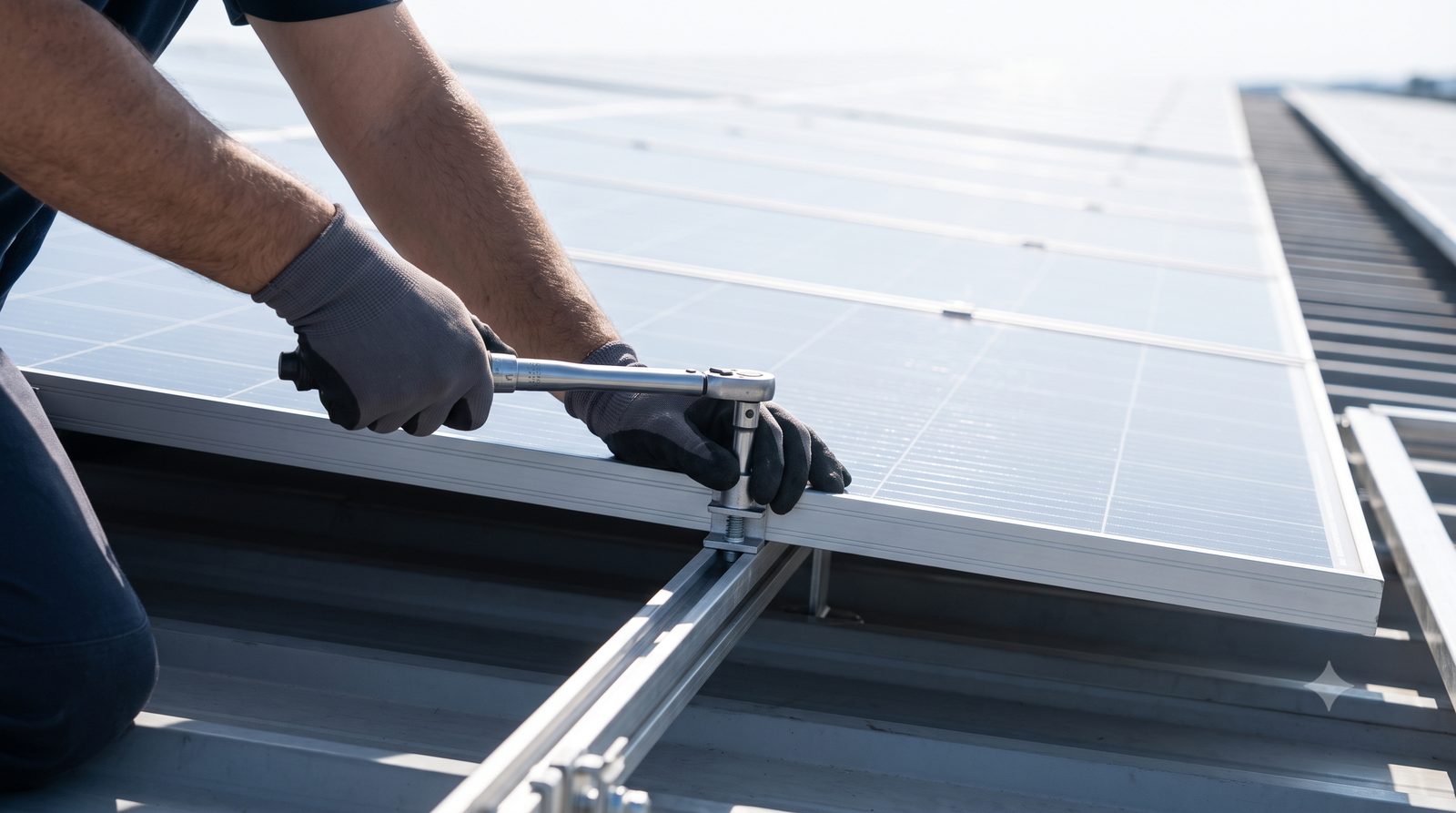 Çatı GES — Güneş Enerjisi Santrali — Öder Group uygulama görseli